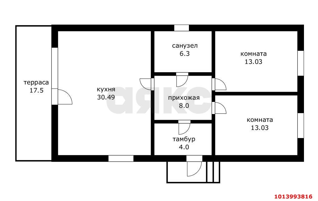 Фото №3: Дом 77&nbsp;м² + 4.04&nbsp;сот., 1&nbsp;эт. - Южный, п. коттеджный  Южная столица, ул. Туапсинская, 6