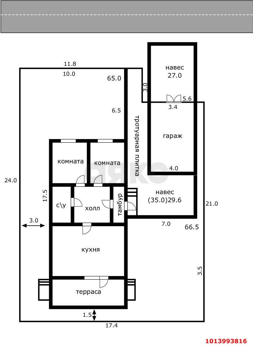 Фото №2: Дом 77&nbsp;м² + 4.04&nbsp;сот., 1&nbsp;эт. - Южный, п. коттеджный  Южная столица, ул. Туапсинская, 6