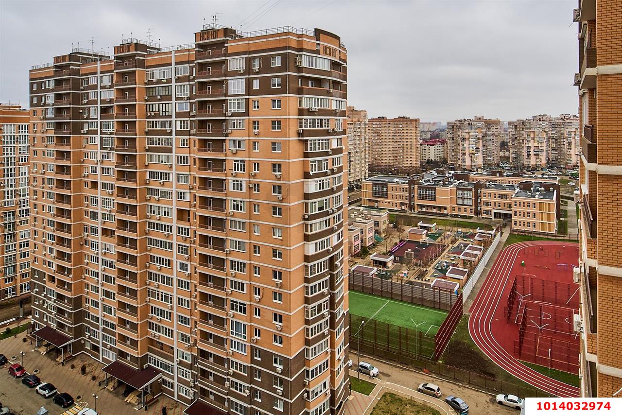 Фото №14: 1-комнатная квартира 53&nbsp;м², 16/18&nbsp;эт. - Краснодар, Прикубанский внутригородской округ, Фестивальный, Солнечный, мкр. ЖК Екатеринодар, пр-кт Константина Образцова, 6/2