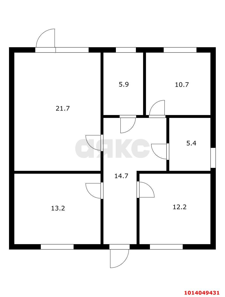 Фото №13: Дом 83&nbsp;м² + 6&nbsp;сот., 2&nbsp;эт. - Горячий Ключ, мкр. Рублёвка, ул. Матроса Шевченко