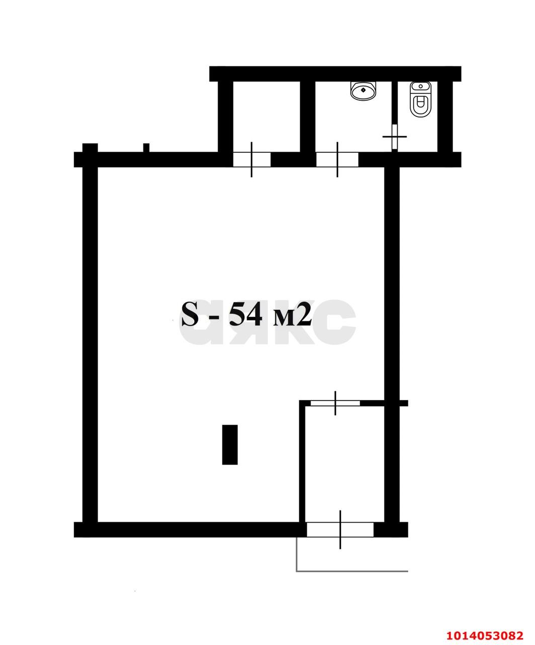 Фото №4: Торговое помещение 54&nbsp;м², 1/13&nbsp;эт. - Краснодар, Прикубанский внутригородской округ, Славянский, мкр. Светлоград, ул. Красных Партизан, 1/4к4