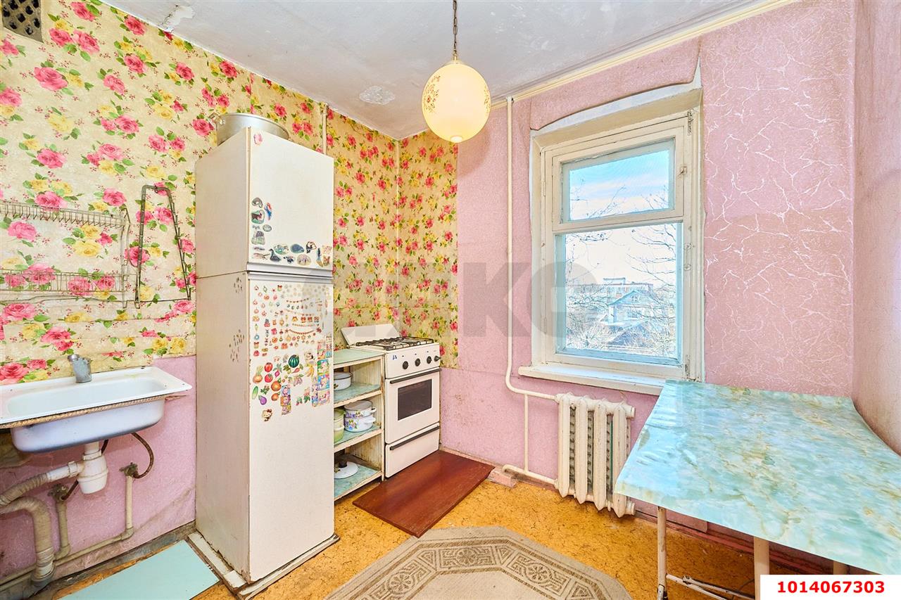 Фото №3: 1-комнатная квартира 36&nbsp;м², 3/5&nbsp;эт. - Краснодар, Центральный внутригородской округ, мкр. Черёмушки, ул. Димитрова, 116