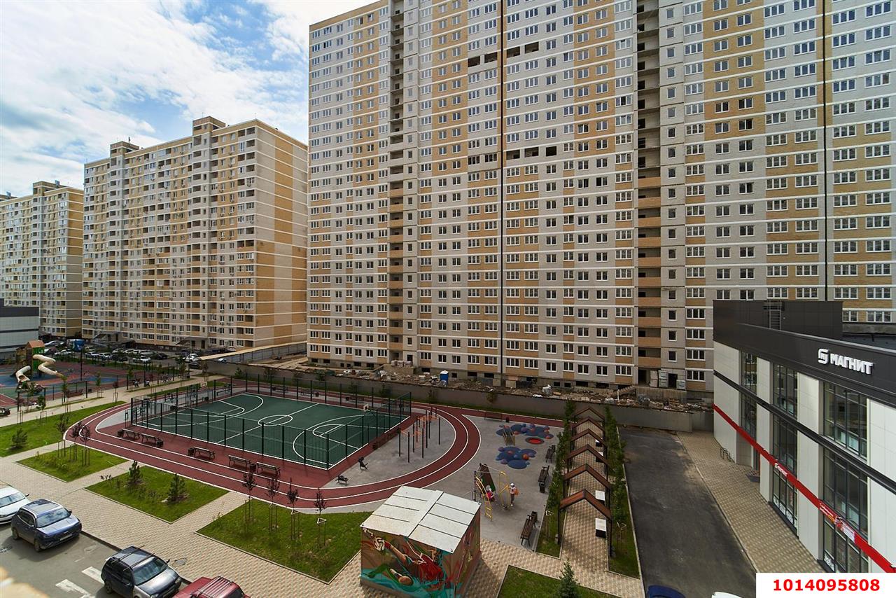 Фото №4: Студия 28&nbsp;м², 23/24&nbsp;эт. - Краснодар, Прикубанский внутригородской округ, ЖК Славянка, мкр. Славянский, ул. Заполярная, 39к6