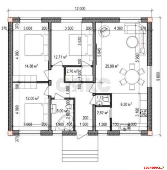 Фото №7: Дом 101&nbsp;м² + 8&nbsp;сот., 1&nbsp;эт. - Янтарный, ул. Севастопольская, 10