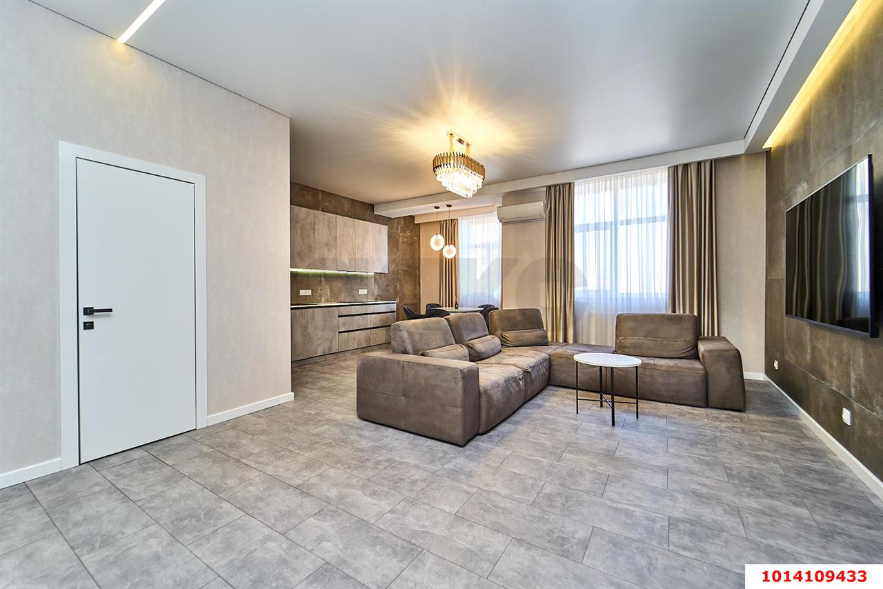 Фото №4: 3-комнатная квартира 140&nbsp;м², 7/15&nbsp;эт. - Краснодар, Западный внутригородской округ, мкр. Центральный, ул. имени Пушкина, 12