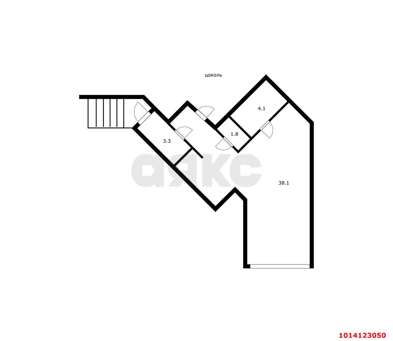 Фото №7: Торговое помещение 161&nbsp;м², 1/6&nbsp;эт. - Российский, мкр. Прикубанский внутригородской округ, ул. Тверская, 21