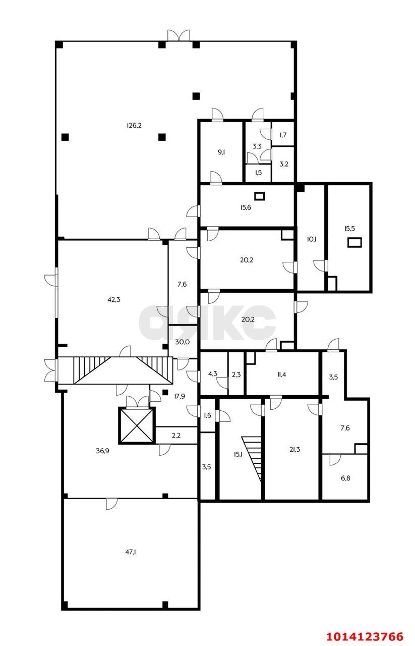 Фото №10: Торговое помещение 461&nbsp;м², 1/1&nbsp;эт. - Сочи, р. Центральный, ул. Горького, 43