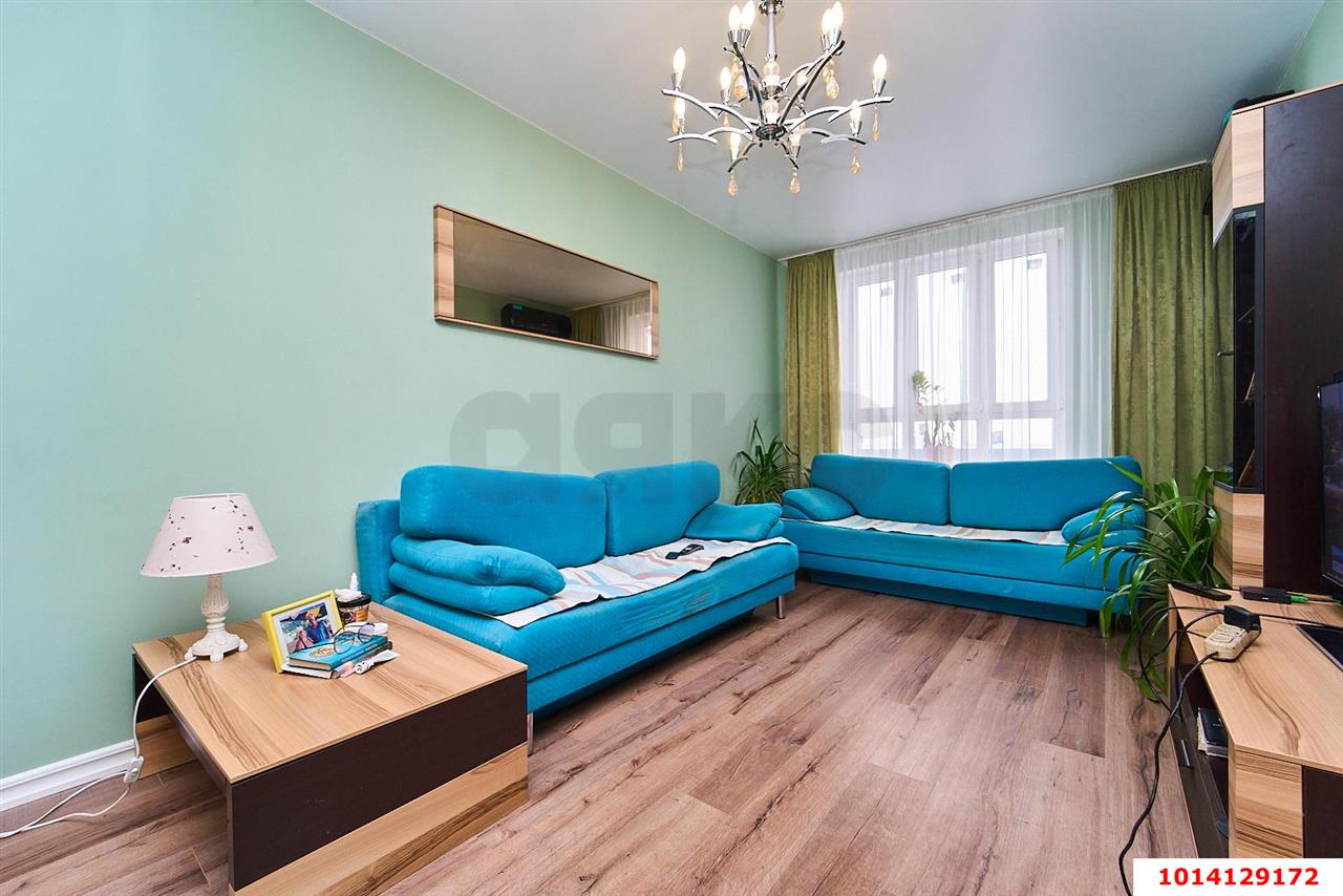 Фото №2: 1-комнатная квартира 58&nbsp;м², 4/19&nbsp;эт. - Краснодар, Прикубанский внутригородской округ, п. коттеджный  Кореновская Усадьба