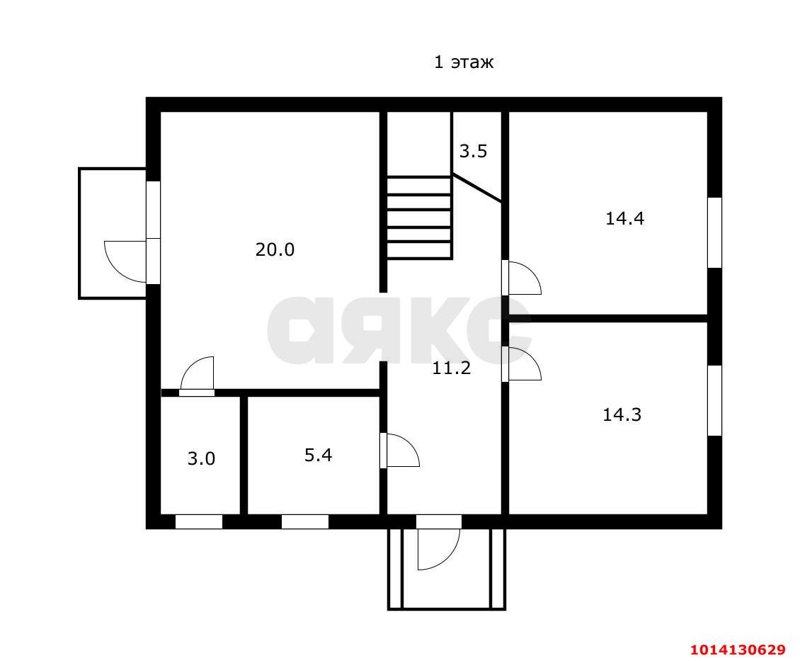 Фото №13: Дом 125&nbsp;м² + 4.3&nbsp;сот., 2&nbsp;эт. - Механизатор, Прикубанский внутригородской округ, мкр. Южный массив, ул. Мичуринская, 153