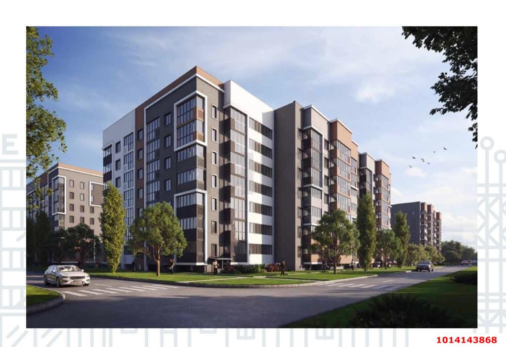 Фото №1: 2-комнатная квартира 52&nbsp;м², 1/7&nbsp;эт. - Краснодар, Прикубанский внутригородской округ, мкр. Сады Калинина, ул. имени Евдокии Сокол, 1