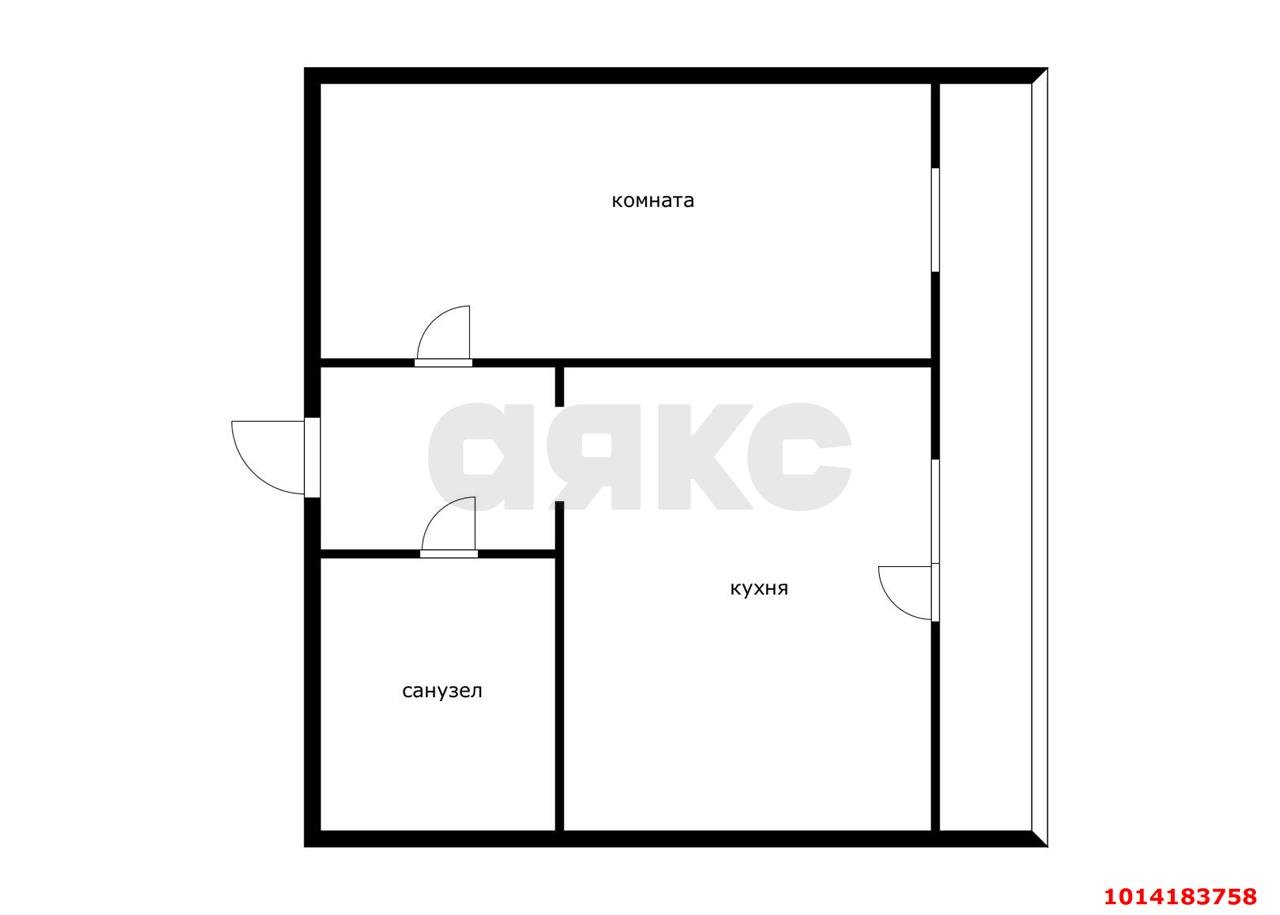 Фото №12: 1-комнатная квартира 35&nbsp;м², 2/6&nbsp;эт. - Краснодар, Прикубанский внутригородской округ, мкр. жилой комплекс Новый Город, ул. Шевцова, 36/1