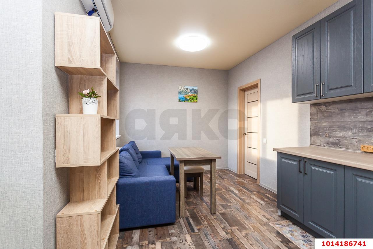 Фото №4: 1-комнатная квартира 37&nbsp;м², 6/6&nbsp;эт. - Краснодар, Прикубанский внутригородской округ, Калинино, Завод Радиоизмерительных Приборов, мкр. жилой комплекс Красивый, пер. 2-й Красивый, 16