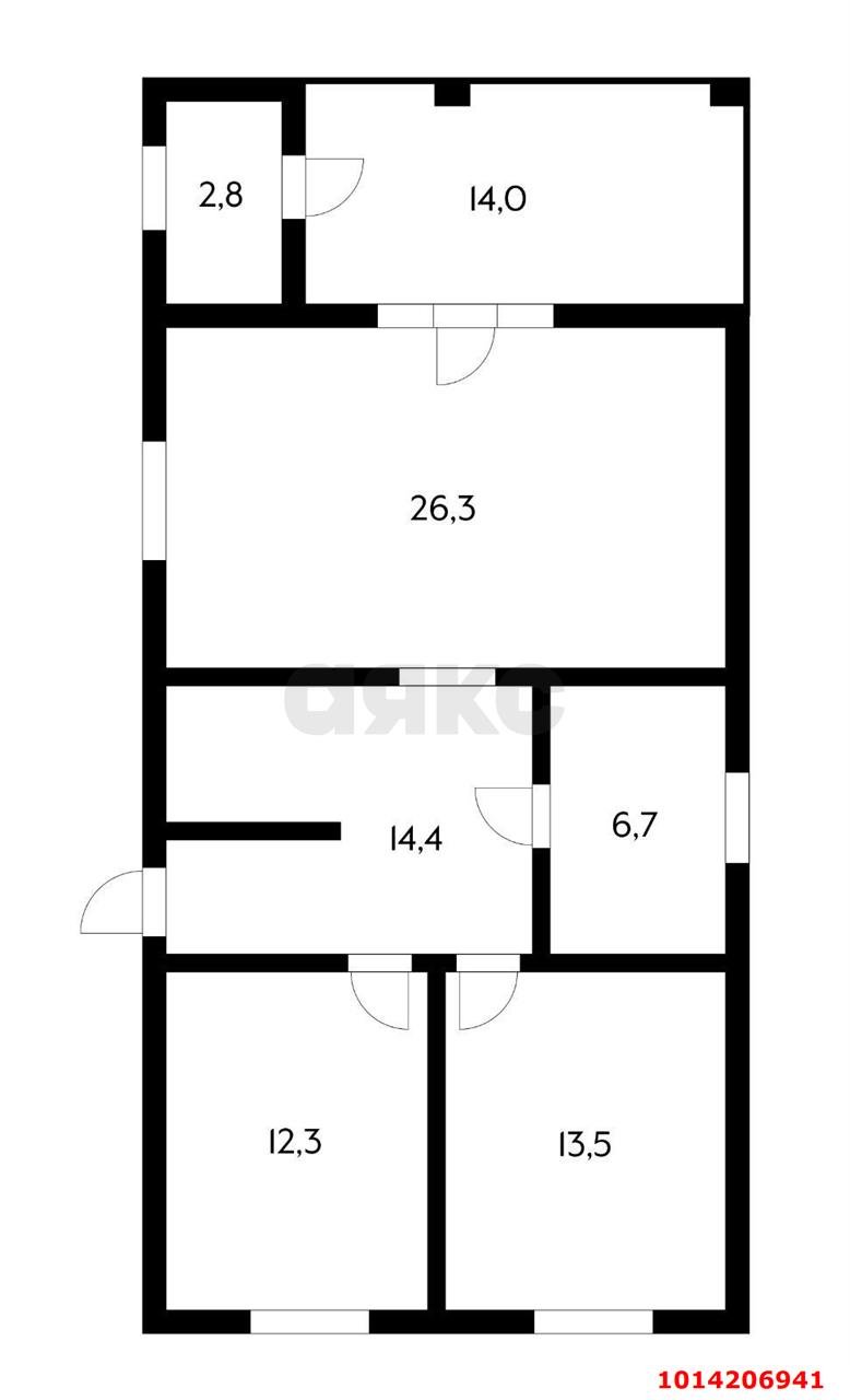 Фото №7: Дом 90&nbsp;м² + 4&nbsp;сот., 1&nbsp;эт. - Марьянская, ул. Пушкина, 170