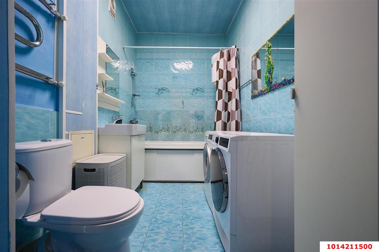 Фото №15: 1-комнатная квартира 52&nbsp;м², 5/6&nbsp;эт. - Краснодар, Прикубанский внутригородской округ, Калинино, мкр. Завод Радиоизмерительных Приборов, ул. Кадетская, 5