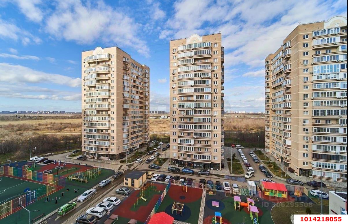 Фото №1: 3-комнатная квартира 95&nbsp;м², 17/18&nbsp;эт. - Краснодар, Прикубанский внутригородской округ, Фестивальный, мкр. ЖК Цветы, ул. Круговая, 4Вк5