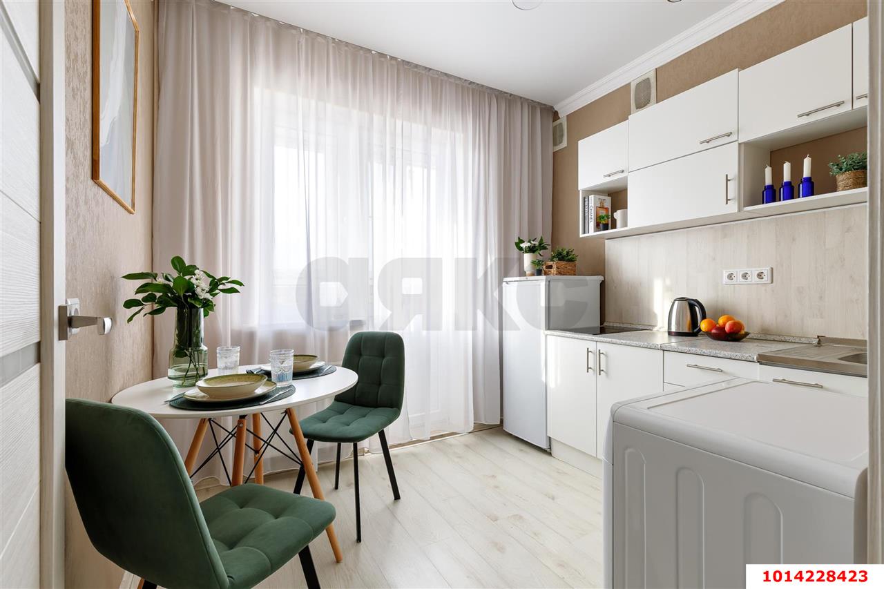 Фото №6: 1-комнатная квартира 30&nbsp;м², 4/5&nbsp;эт. - Новая Адыгея, мкр. ЖК Дарград, ул. Тургеневское шоссе, 33/1к10