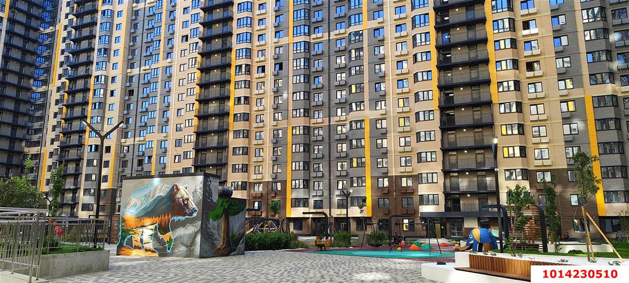 Фото №4: Студия 24&nbsp;м², 14/24&nbsp;эт. - Краснодар, Карасунский внутригородской округ, Камвольно-суконный Комбинат, мкр. ЖК Урал, ул. Уральская, 87/7