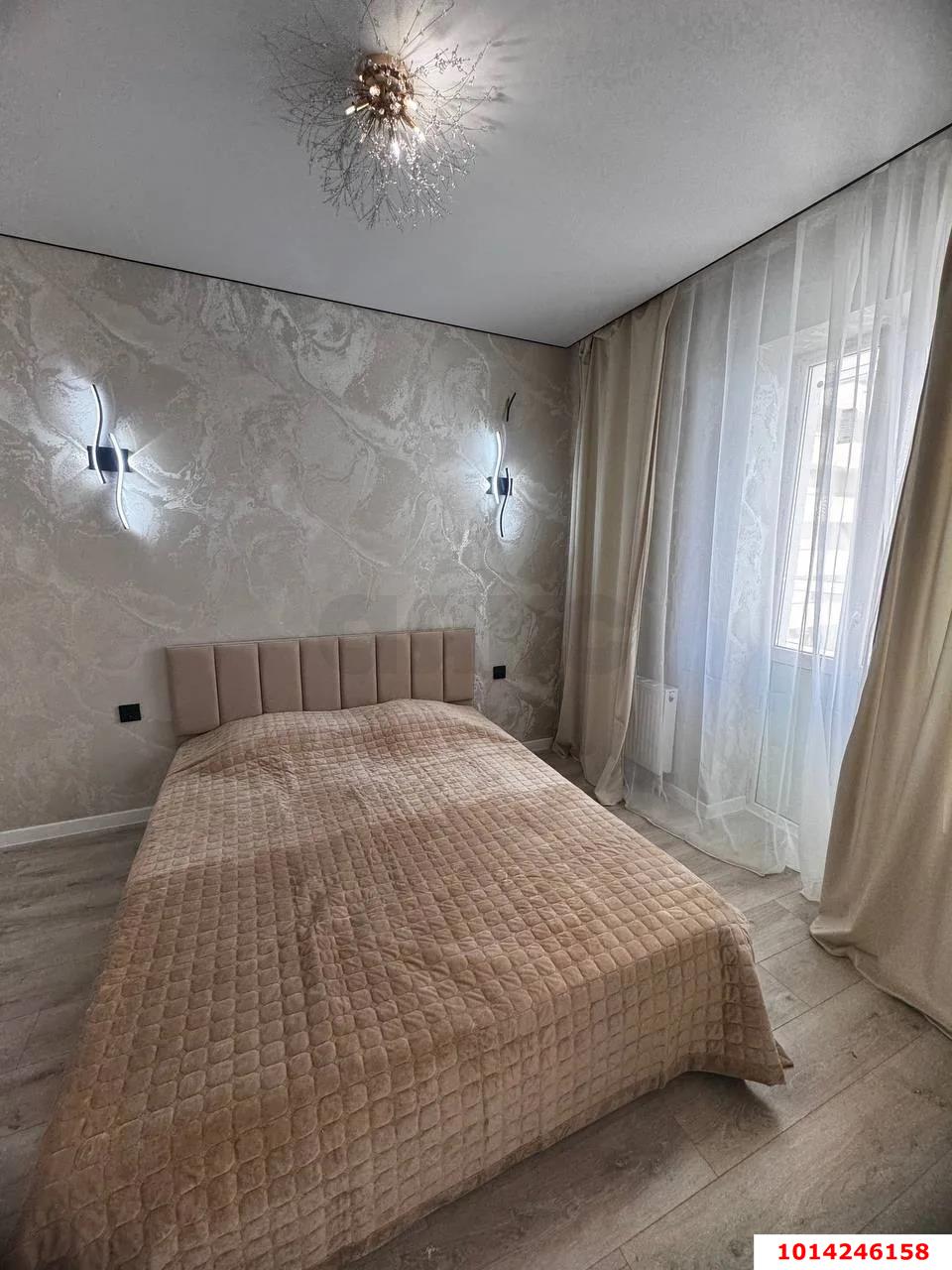 Фото №4: 1-комнатная квартира 42&nbsp;м², 15/19&nbsp;эт. - Краснодар, Прикубанский внутригородской округ, Молодёжный, мкр. жилой комплекс Семейный Парк, ул. Душистая, 60к2
