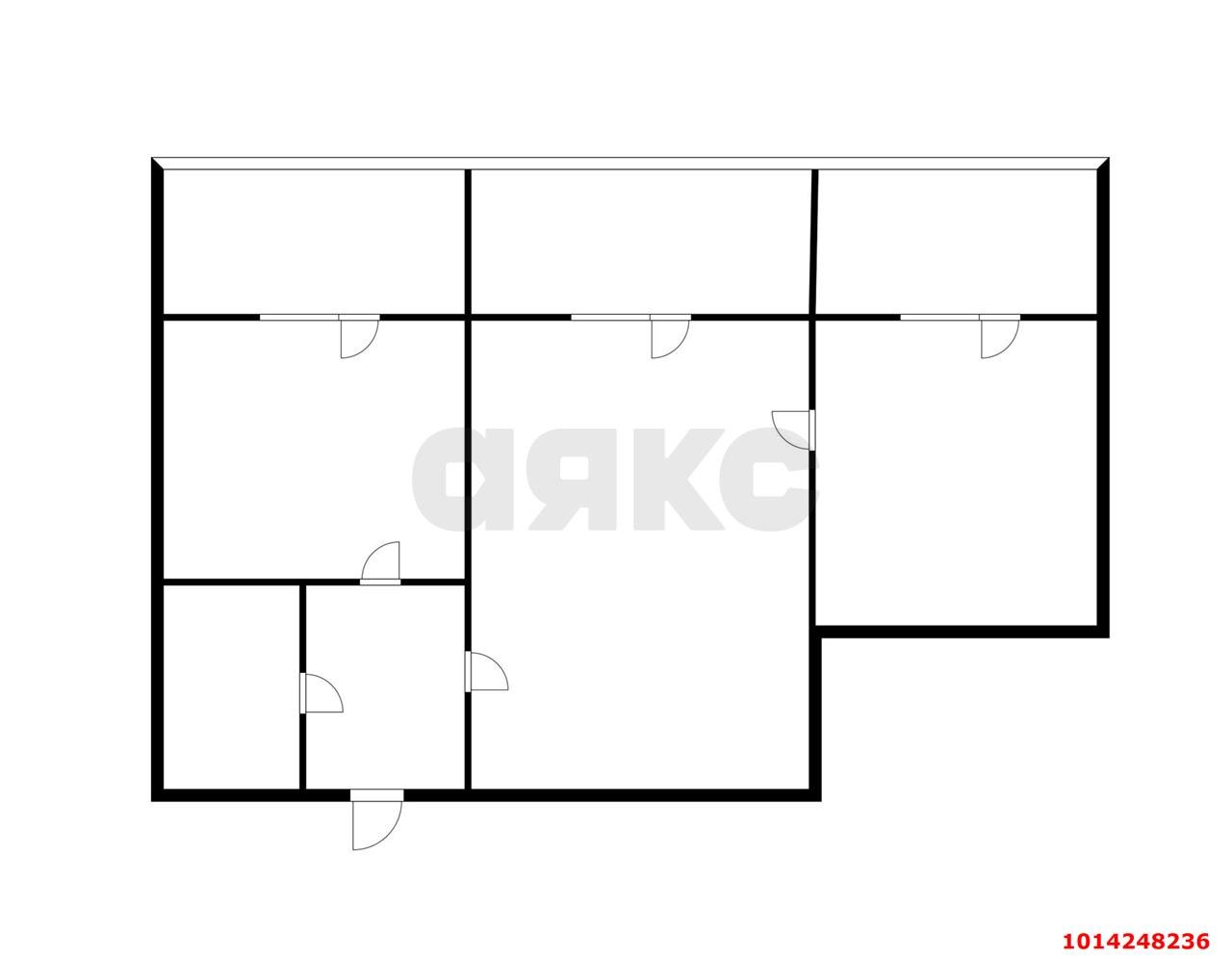 Фото №16: 1-комнатная квартира 41&nbsp;м², 1/6&nbsp;эт. - Краснодар, Прикубанский внутригородской округ, ЖК На Красных Партизан, мкр. Славянский, ул. Заполярная, 35к4