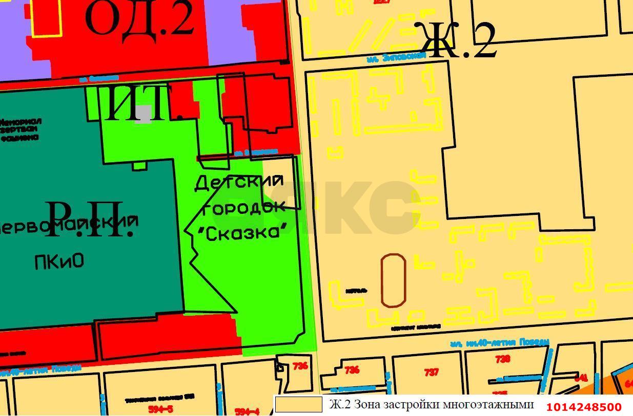 Фото №8: Коммерческая земля 24.51&nbsp;сот. - Краснодар, Прикубанский внутригородской округ, мкр. Завод Измерительных Приборов, ул. Московская, 40/2