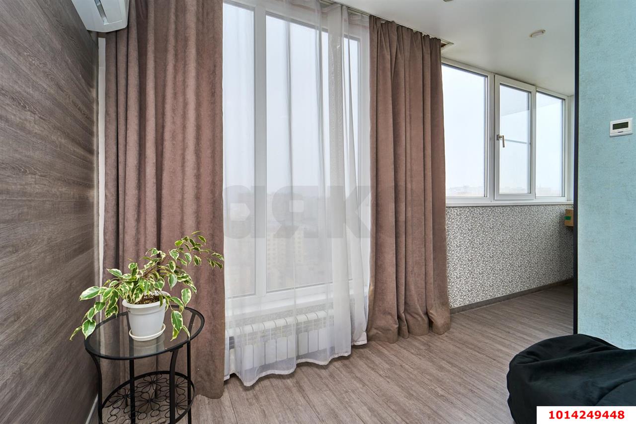 Фото №6: 1-комнатная квартира 43&nbsp;м², 17/17&nbsp;эт. - Краснодар, Прикубанский внутригородской округ, ЖК Парус, мкр. Музыкальный, ул. имени Сергея Есенина, 110к2