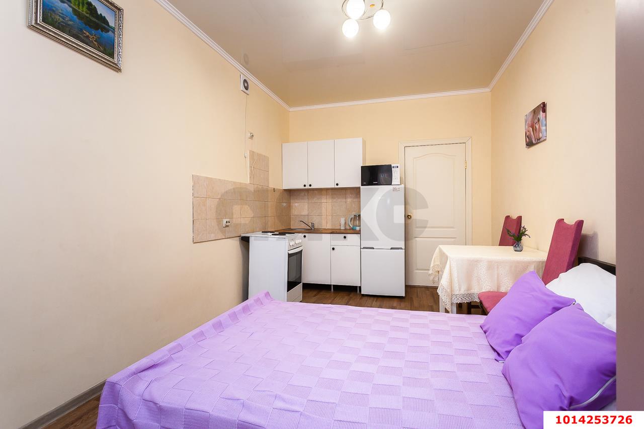Фото №2: Студия 25&nbsp;м², 5/9&nbsp;эт. - Краснодар, Прикубанский внутригородской округ, Музыкальный, мкр. имени Петра Метальникова, ул. Петра Метальникова, 13