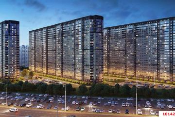 Фото №1: 2-комнатная квартира 57 м², 24/25 эт. - Краснодар, мкр. имени Петра Метальникова, ул. Петра Метальникова, 36