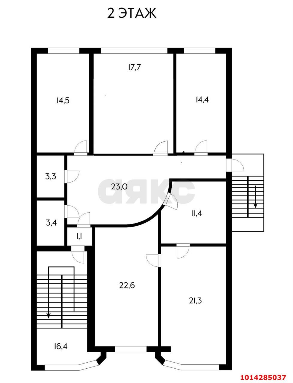 Фото №9: Отдельное здание 640&nbsp;м², 3/4&nbsp;эт. - Краснодар, Центральный внутригородской округ, мкр. Центральный, ул. Митрофана Седина, 142
