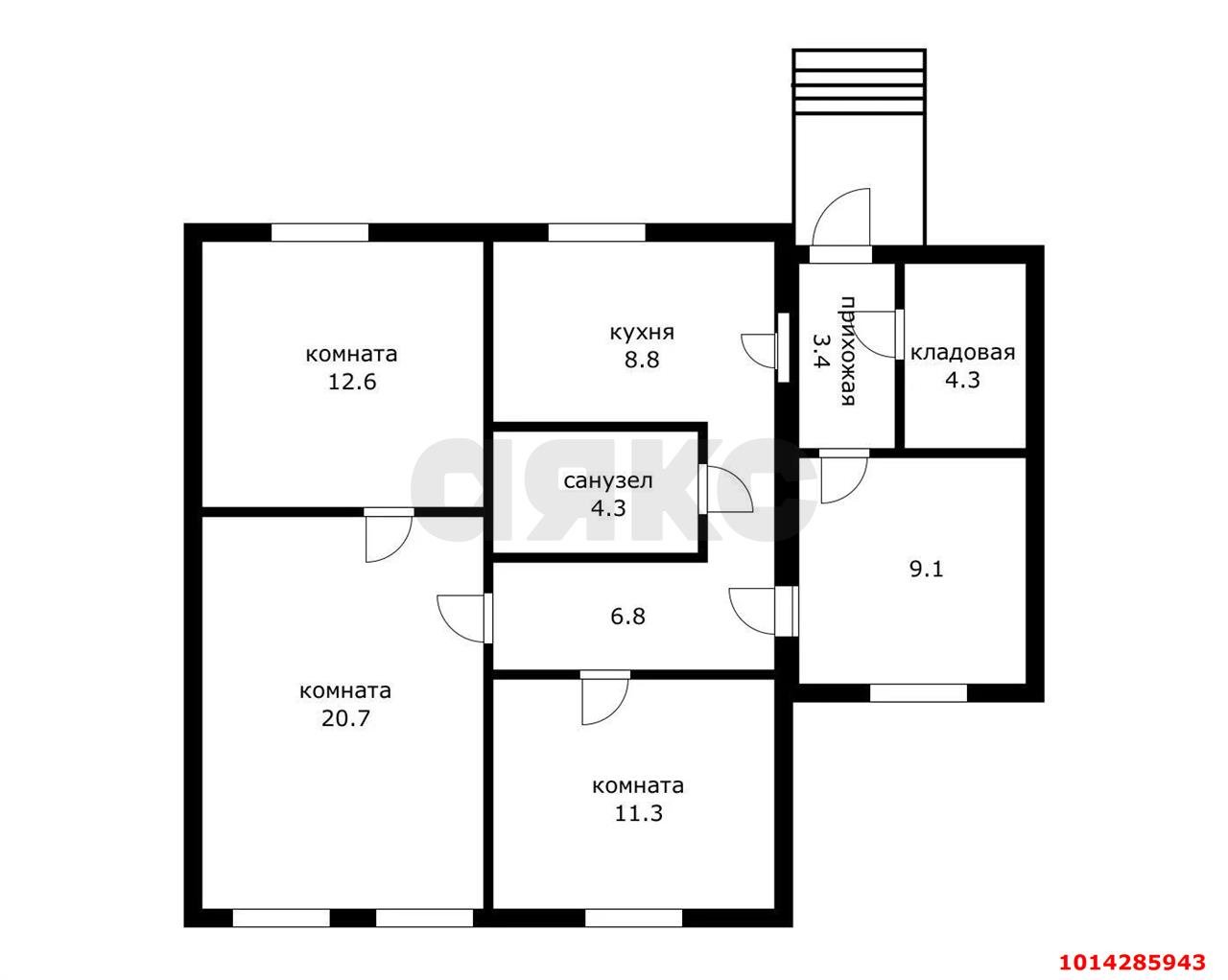 Фото №19: Дом 81&nbsp;м² + 12&nbsp;сот., 1&nbsp;эт. - Кирпильская, ул. Красная, 1