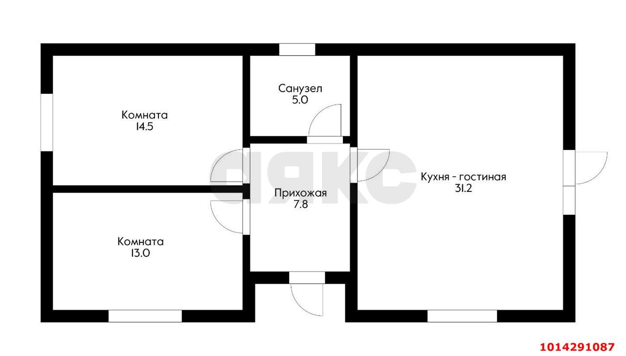 Фото №2: Дом 76&nbsp;м² + 4.2&nbsp;сот., 1&nbsp;эт. - Энем, ул. Российская, 22