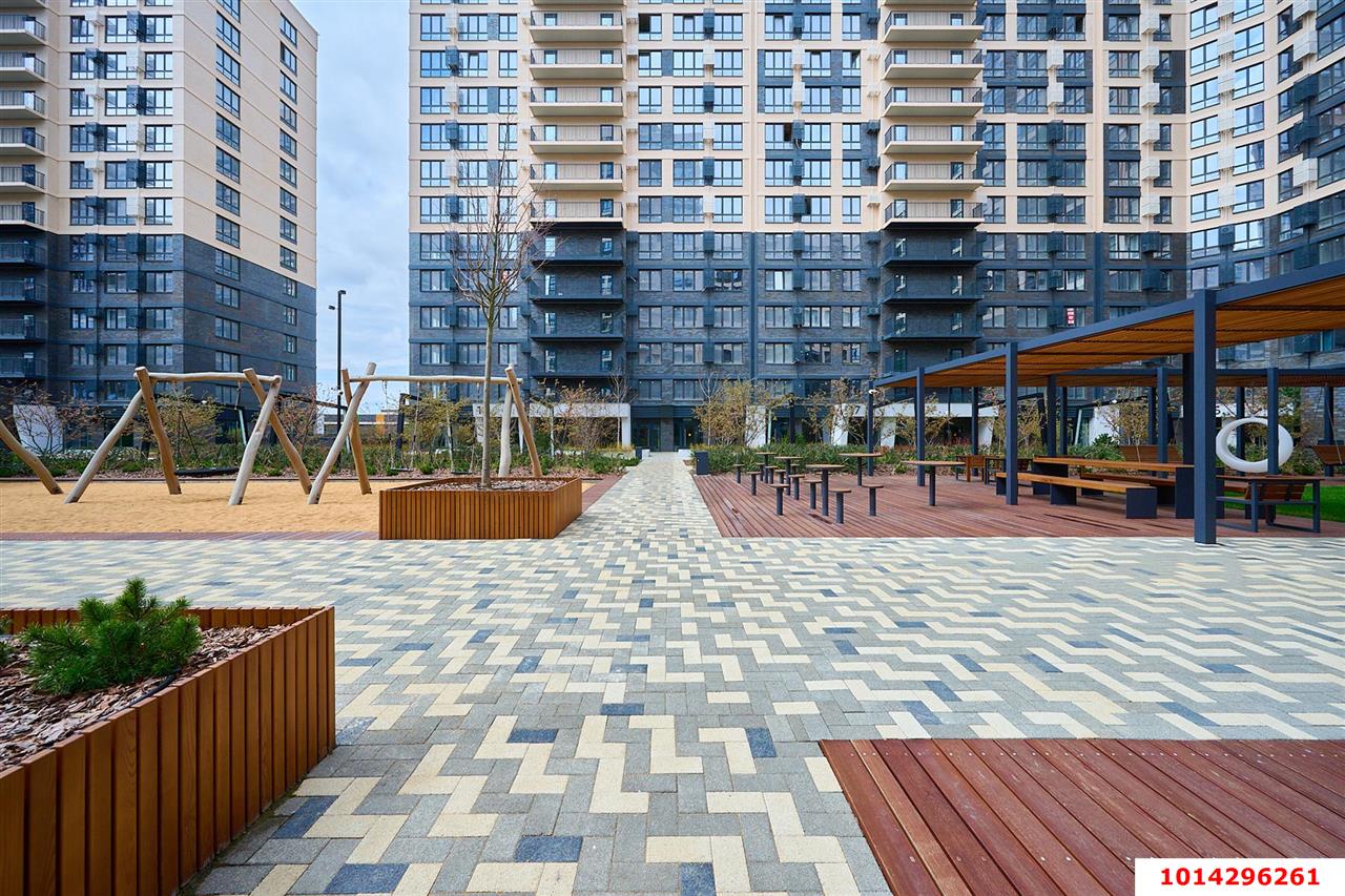 Фото №15: 1-комнатная квартира 38&nbsp;м², 14/24&nbsp;эт. - Краснодар, Центральный внутригородской округ, мкр. Черёмушки, ул. Обрывная, 132/1к16