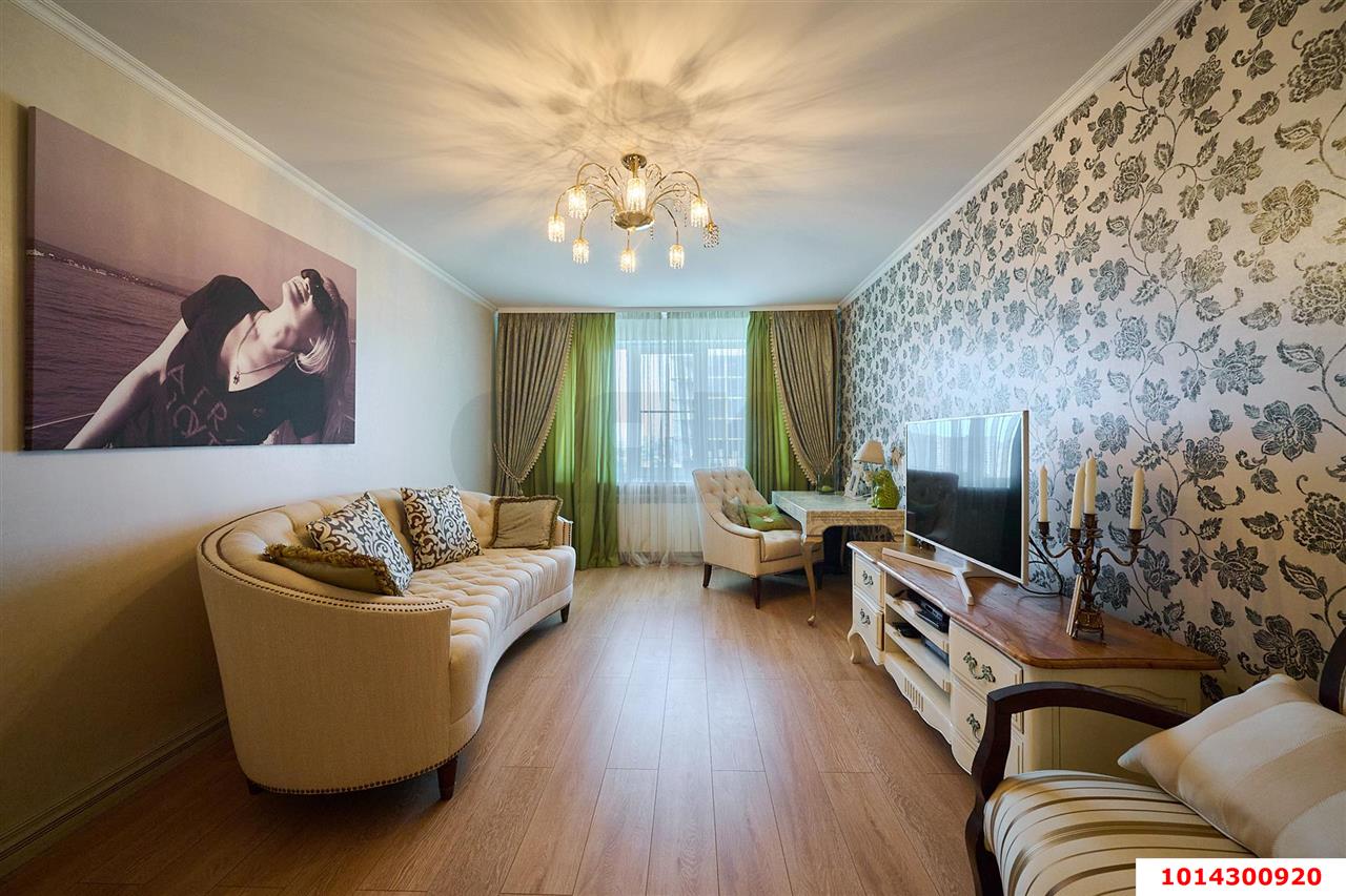 Фото №5: 2-комнатная квартира 70&nbsp;м², 16/16&nbsp;эт. - Краснодар, Прикубанский внутригородской округ, мкр. Репино, пр-д Репина, 22