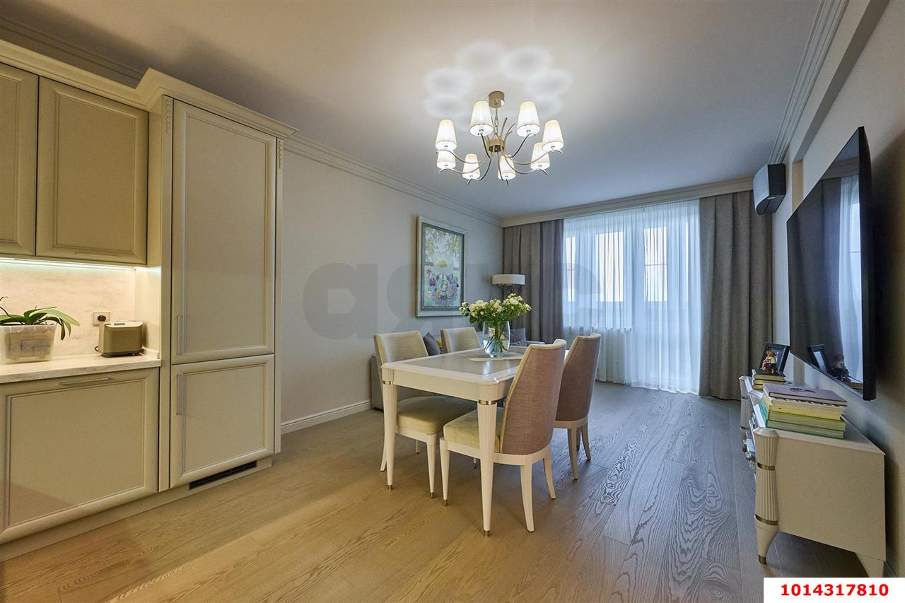 Фото №5: 2-комнатная квартира 78&nbsp;м², 9/22&nbsp;эт. - Краснодар, Центральный внутригородской округ, Покровка, ЖК Дом на Березанской, мкр. Центральный, ул. Березанская, 41