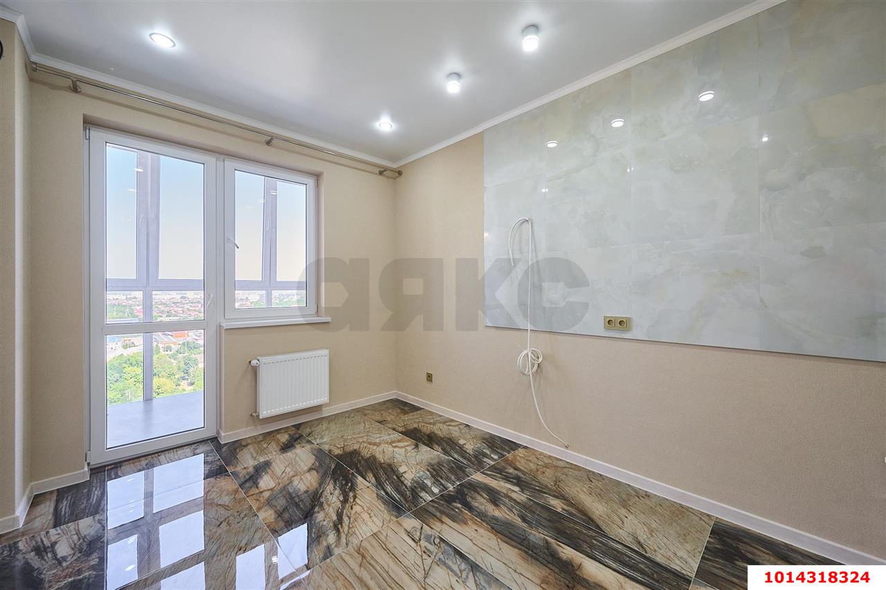 Фото №4: 1-комнатная квартира 46&nbsp;м², 18/20&nbsp;эт. - Краснодар, Карасунский внутригородской округ, Хлопчато-бумажный Комбинат, мкр. ЖК Альфа, ул. Уральская, 100