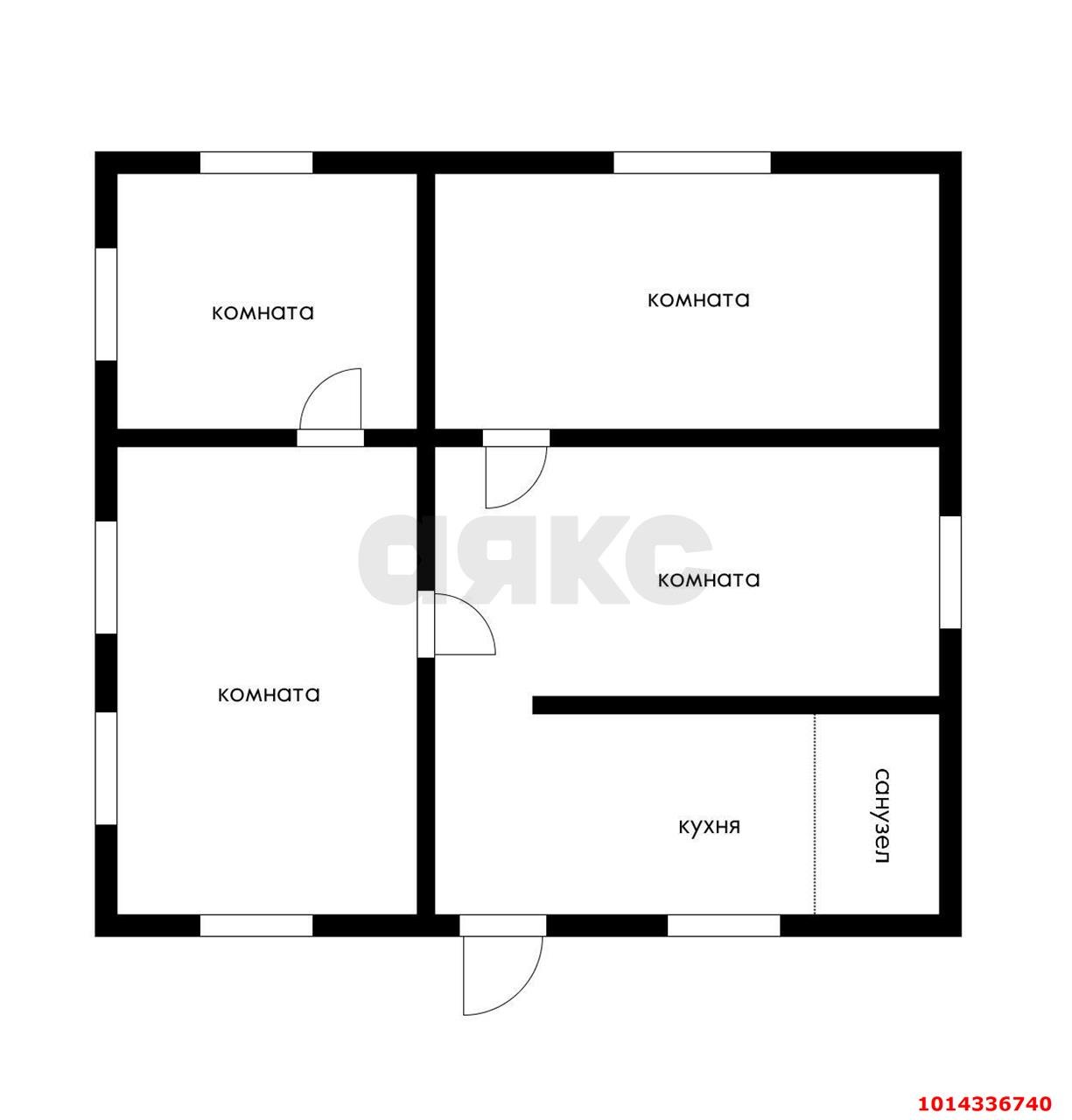 Фото №6: Дом 46&nbsp;м² + 25.9&nbsp;сот., 1&nbsp;эт. - Тлюстенхабль, ул. Бжигакова, 7