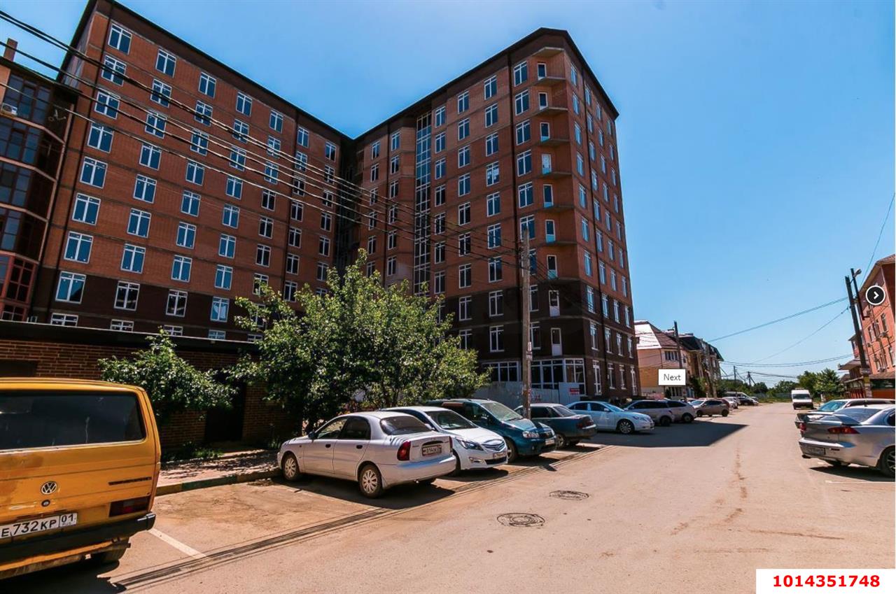 Фото №2: 1-комнатная квартира 41&nbsp;м², 9/10&nbsp;эт. - Российский, мкр. Прикубанский внутригородской округ, ул. Бигдая, 12