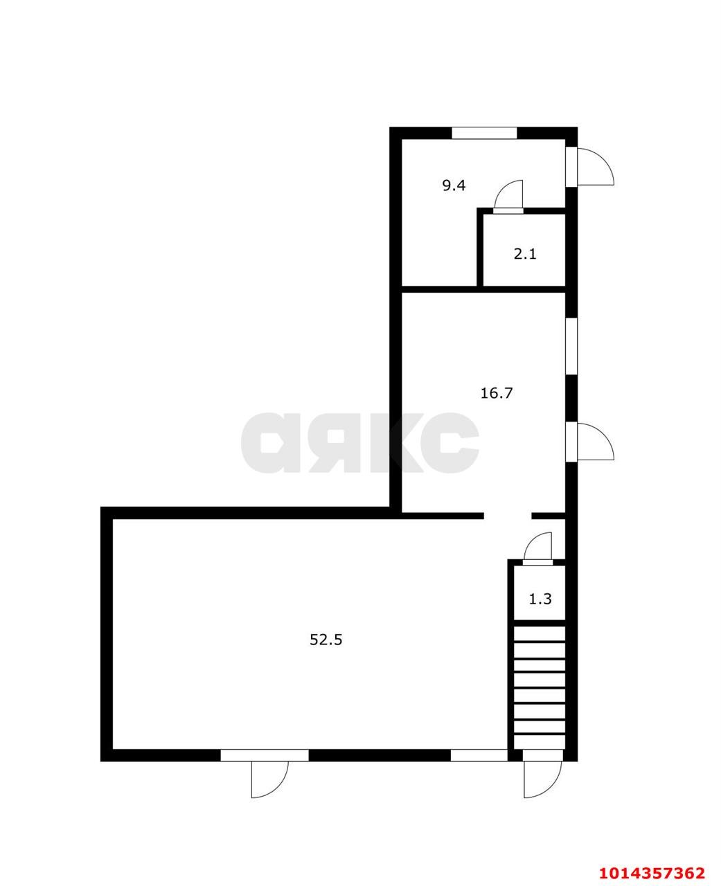 Фото №2: Торговое помещение 60&nbsp;м², 1/2&nbsp;эт. - Краснодар, Прикубанский внутригородской округ, мкр. Северный, ул. Пригородная, 55/1