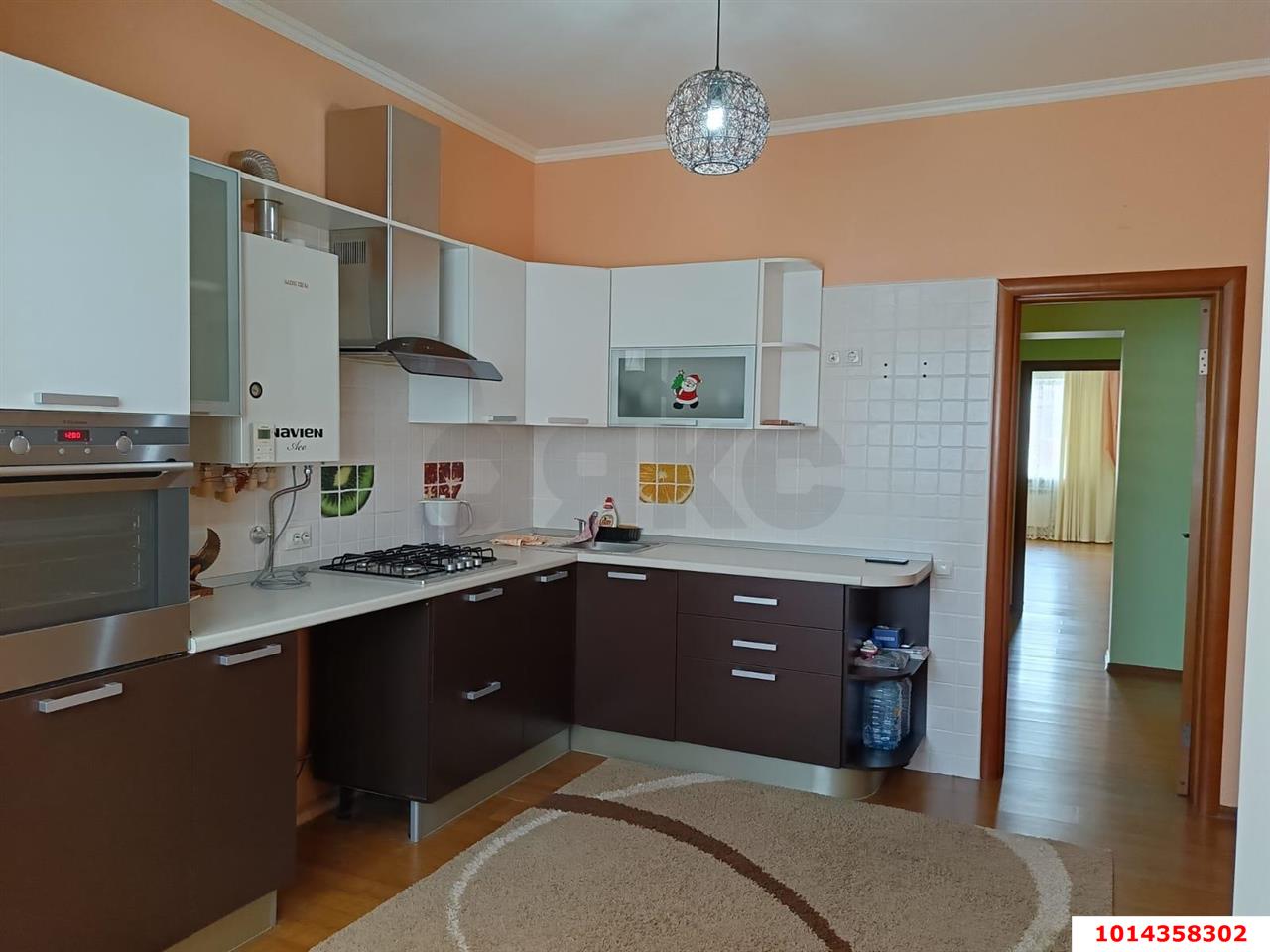 Фото №2: 2-комнатная квартира 67&nbsp;м², 3/5&nbsp;эт. - Яблоновский, ул. Гагарина, 148/2