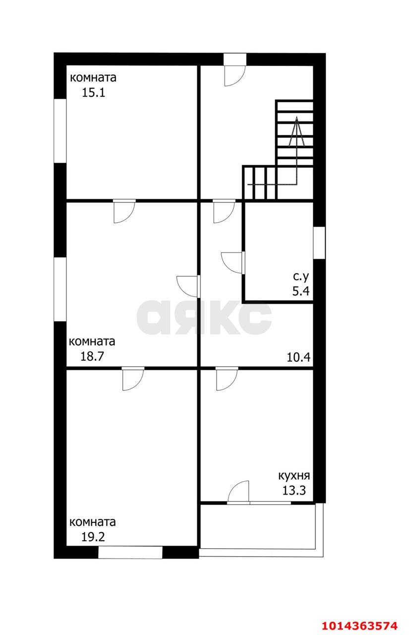 Фото №13: 3-комнатная квартира 85&nbsp;м², 2/2&nbsp;эт. - Новотитаровская, ул. 8 Марта, 23/1