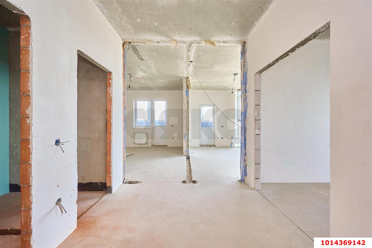 Фото №4: 2-комнатная квартира 72&nbsp;м², 16/22&nbsp;эт. - Краснодар, Западный внутригородской округ, Горогороды, ЖК Береговая-2, мкр. Центральный, ул. Береговая, 2к2