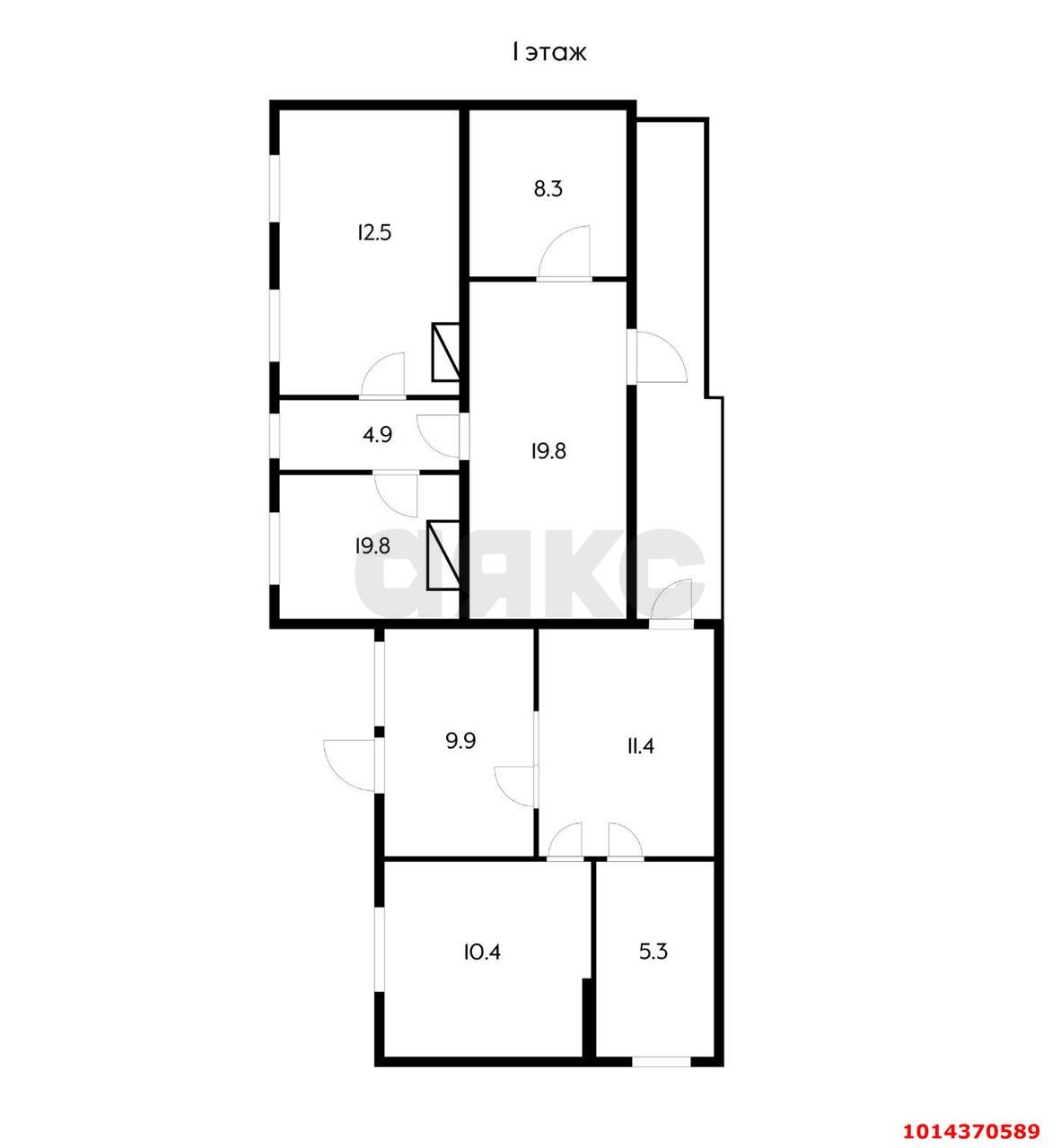 Фото №13: Дом 120&nbsp;м² + 2&nbsp;сот., 2&nbsp;эт. - Краснодар, Центральный внутригородской округ, мкр. Центральный, ул. Чапаева, 108