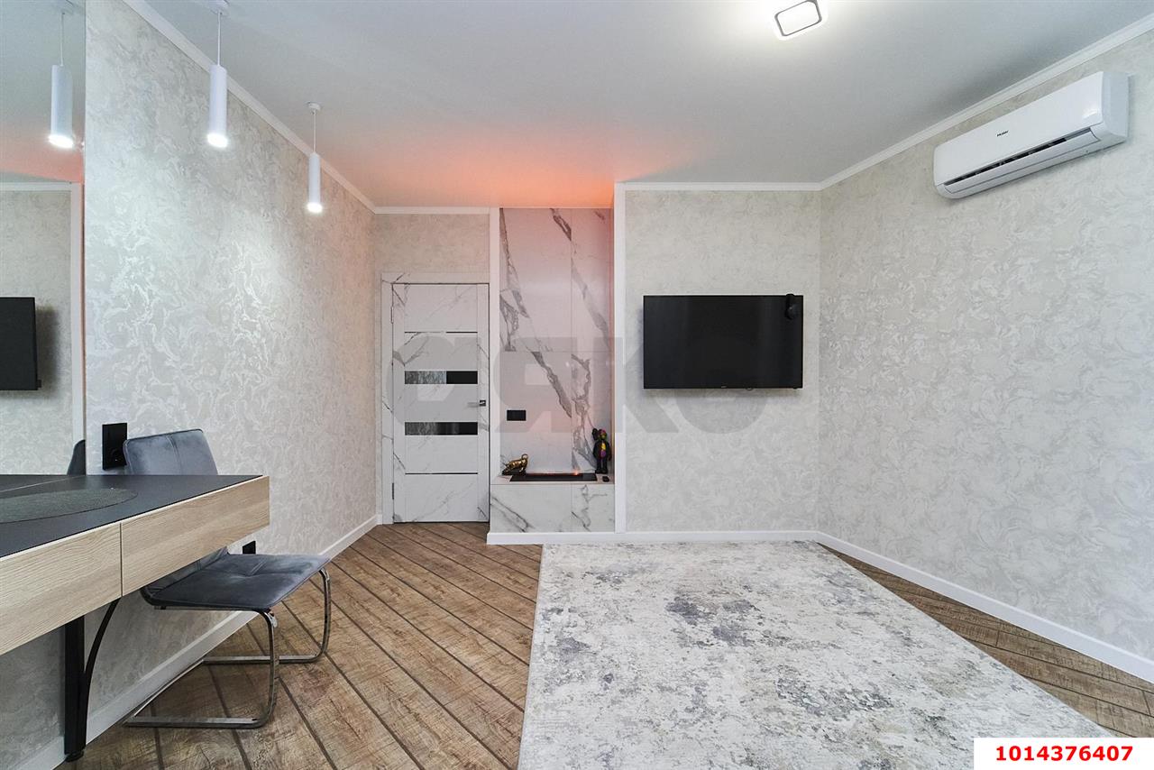Фото №3: 1-комнатная квартира 46&nbsp;м², 9/21&nbsp;эт. - Краснодар, Прикубанский внутригородской округ, имени Маршала Жукова, мкр. ЖК Шоколад, ул. Александра Покрышкина, 25Ак2