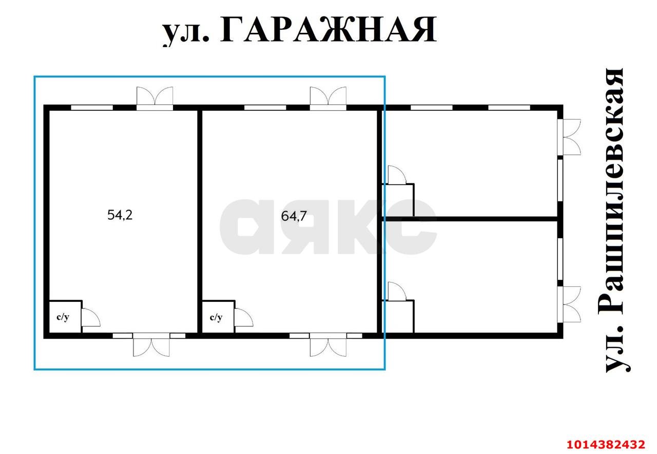 Фото №7: Торговое помещение 64&nbsp;м², 1/3&nbsp;эт. - Краснодар, Западный внутригородской округ, мкр. Фестивальный, ул. Рашпилевская, 331