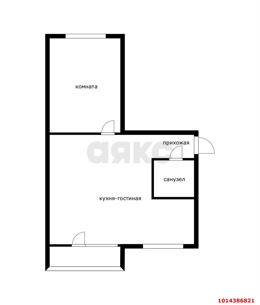 Фото №20: 2-комнатная квартира 43&nbsp;м², 4/5&nbsp;эт. - Краснодар, Центральный внутригородской округ, мкр. Центральный, ул. Ленина, 92