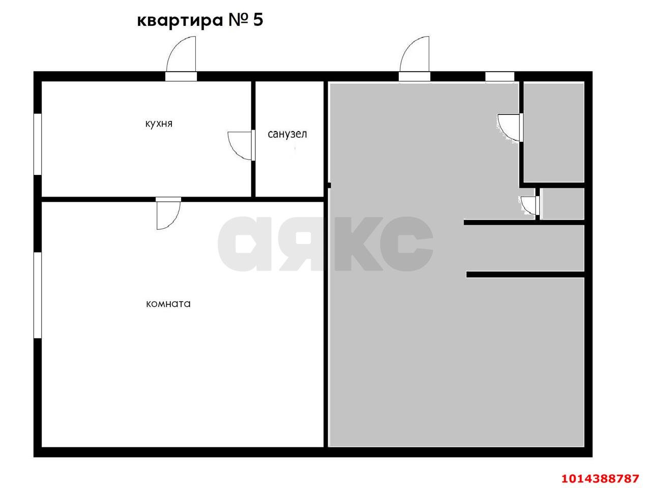 Фото №15: Дом 55&nbsp;м² + 1&nbsp;сот., 1&nbsp;эт. - Краснодар, Центральный внутригородской округ, мкр. Центральный, ул. Коммунаров, 20