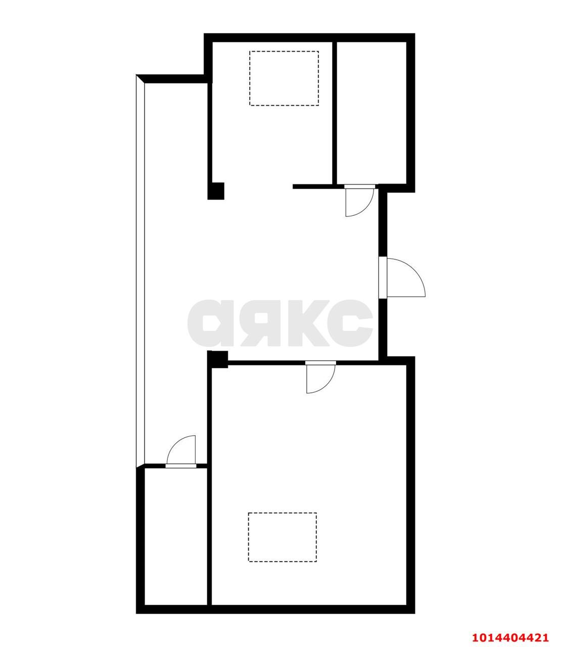 Фото №13: 1-комнатная квартира 60&nbsp;м², 6/6&nbsp;эт. - Краснодар, Прикубанский внутригородской округ, мкр. Немецкая Деревня, пр-кт Гёте, 10
