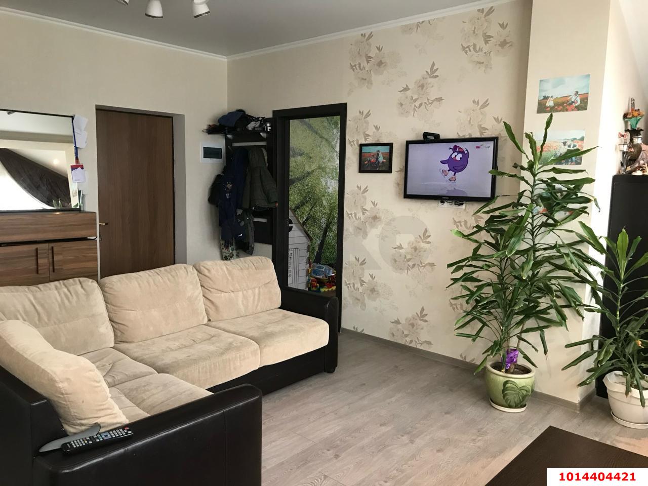 Фото №4: 1-комнатная квартира 60&nbsp;м², 6/6&nbsp;эт. - Краснодар, Прикубанский внутригородской округ, мкр. Немецкая Деревня, пр-кт Гёте, 10