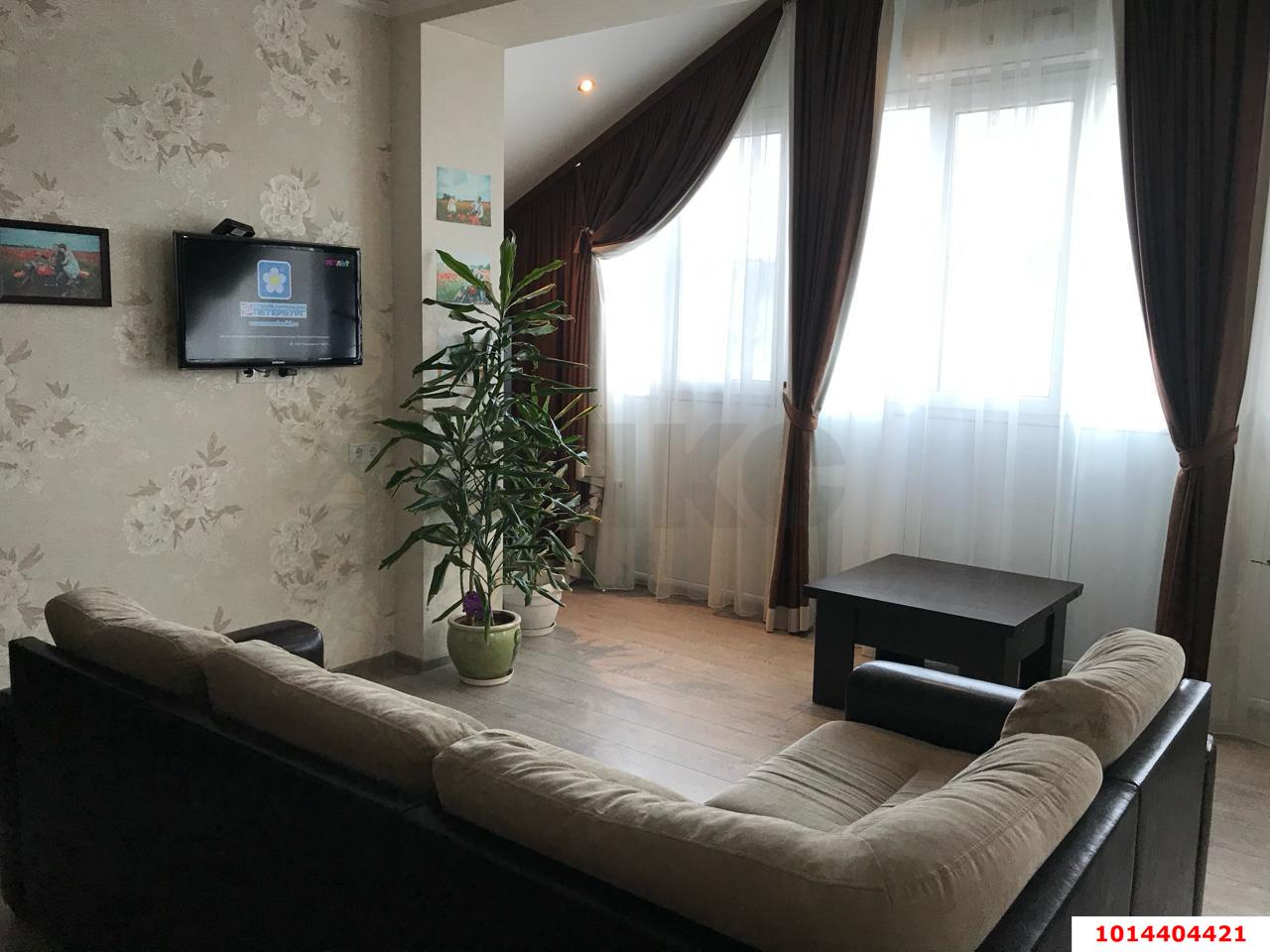 Фото №2: 1-комнатная квартира 60&nbsp;м², 6/6&nbsp;эт. - Краснодар, Прикубанский внутригородской округ, мкр. Немецкая Деревня, пр-кт Гёте, 10