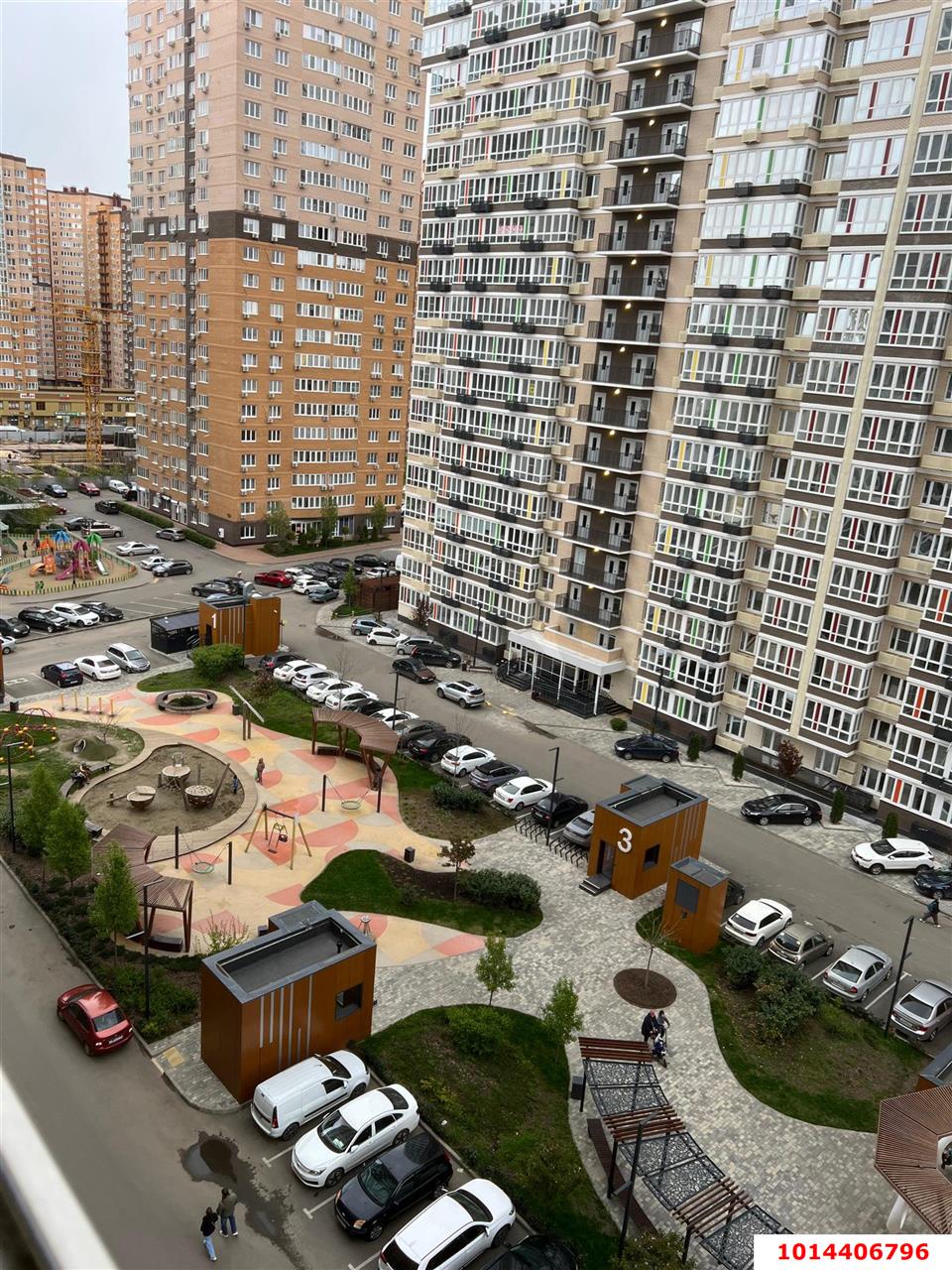 Фото №4: 1-комнатная квартира 48&nbsp;м², 9/24&nbsp;эт. - Краснодар, Прикубанский внутригородской округ, мкр. ЖК Абрикосово, ул. имени Героя Георгия Бочарникова, 4к1