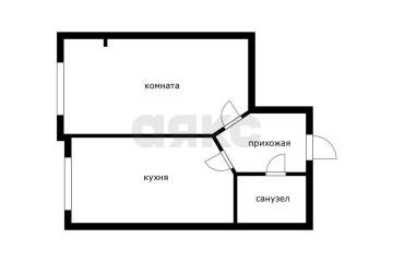 Фото №1: 1-комнатная квартира 38 м², 3/6 эт. - Российский, мкр. Прикубанский внутригородской округ, ул. Бигдая, 11